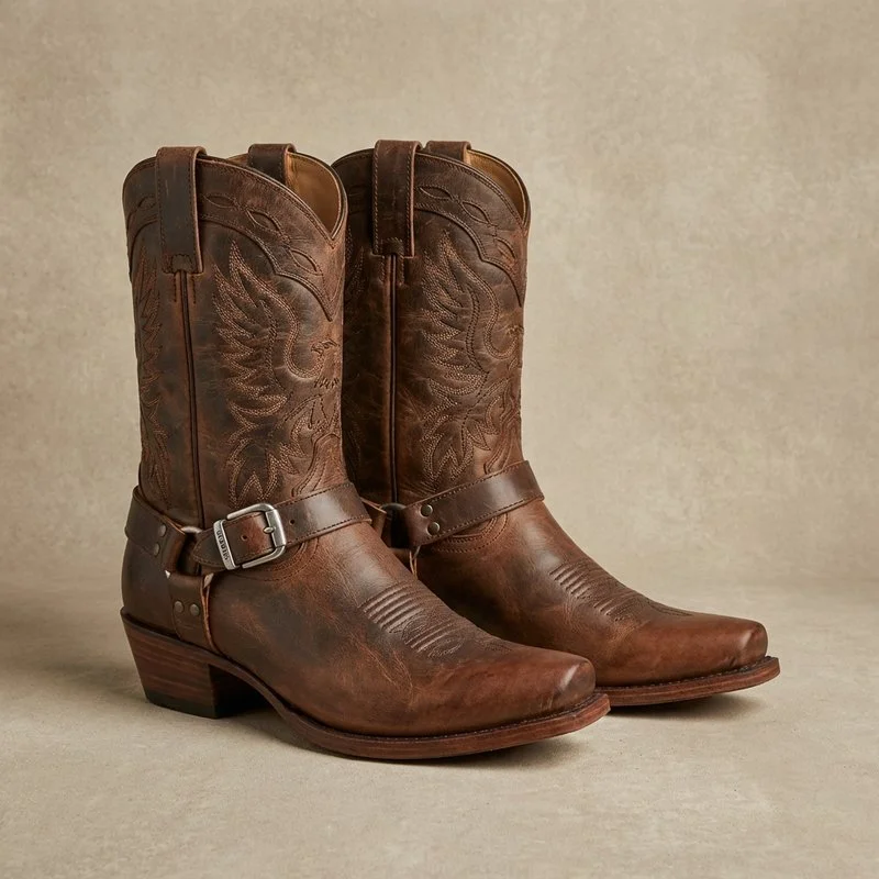 Bottes homme style campagne