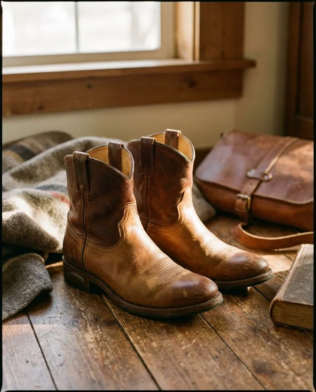 Bottes Sendra en cuir, style campagne et ville