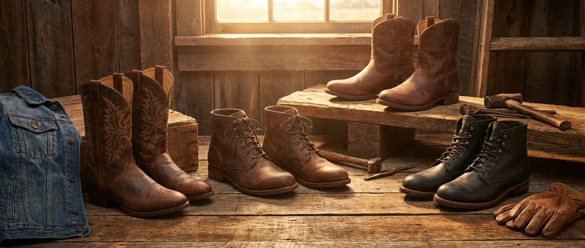 Collection bottes Sendra pour homme